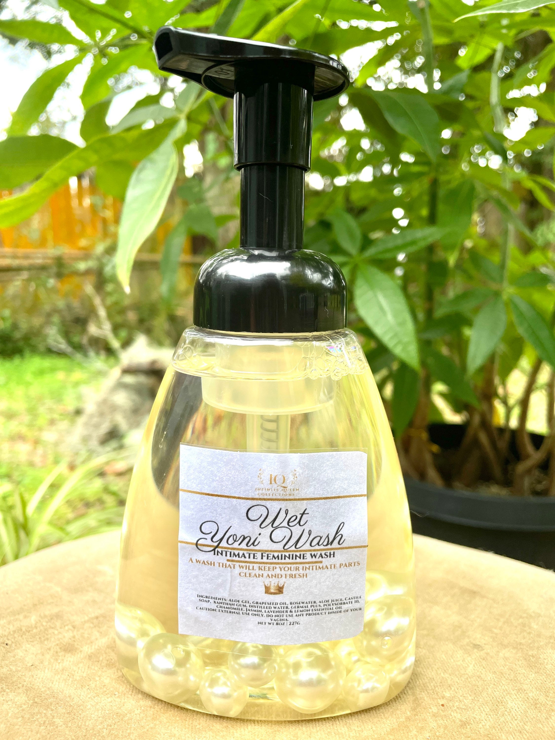 Sample Wet Yoni Wash Feminine Vaginal Wash Yoni Wash Etsy