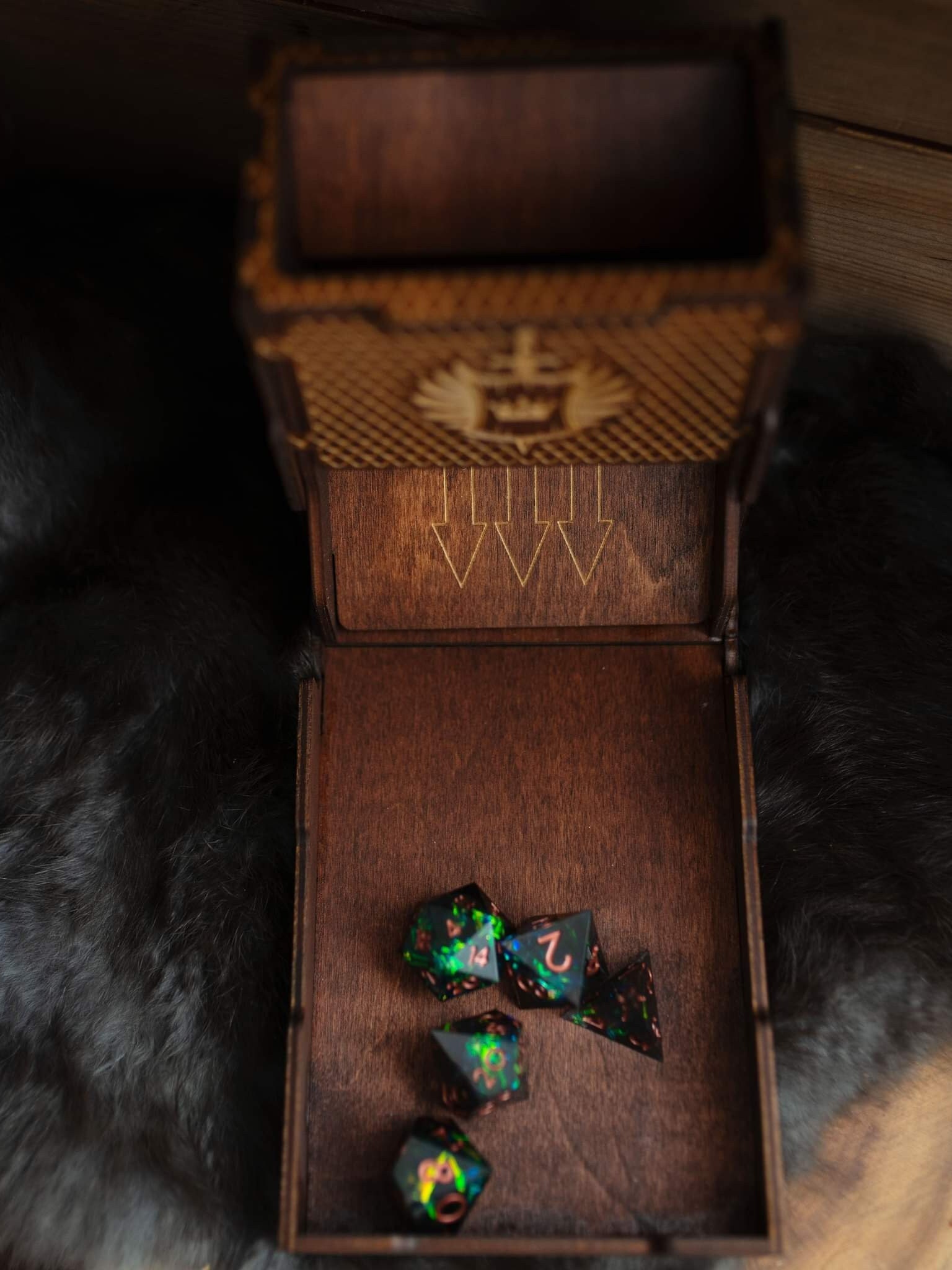 D&D Foldable Dice Tower With Tray Dice Tower Roller TTRPG Etsy