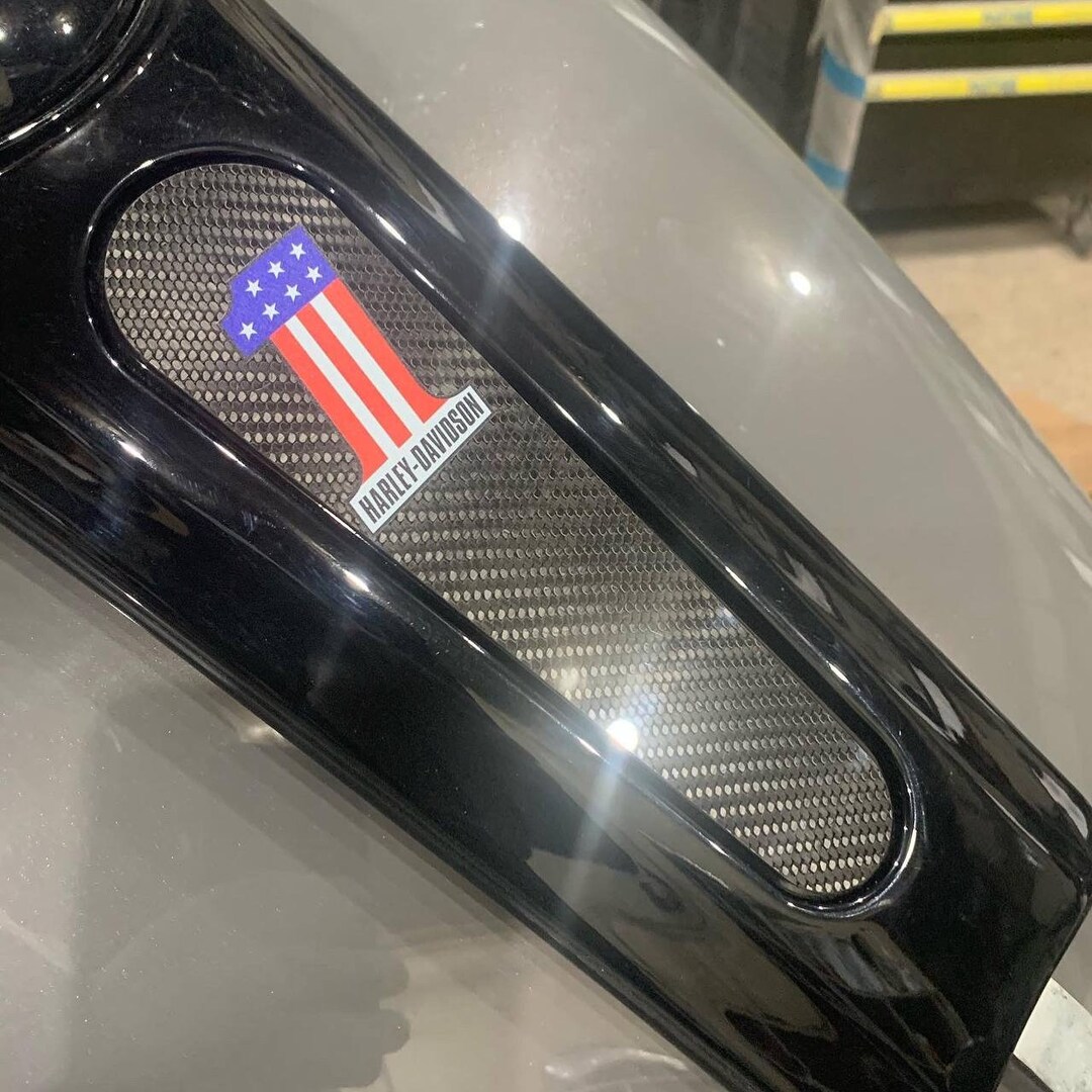 Carbon Fiber Dash Insert With Design/logo for Road Glide & Etsy