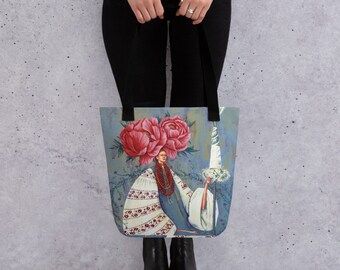 Cute Aesthetic Tote Bag with gallery art