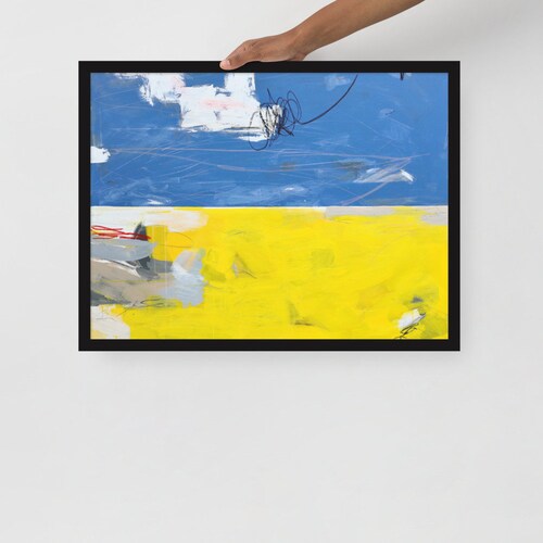 Framed poster «Everything will shops be Ukraine» by Tanya Lytko