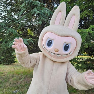 Costume da mascotte di coniglio - Costume da personaggio di peluche gigante per cosplay, eventi, feste / Costume da coniglio ispirato al designer, costume da festa da Gremlin