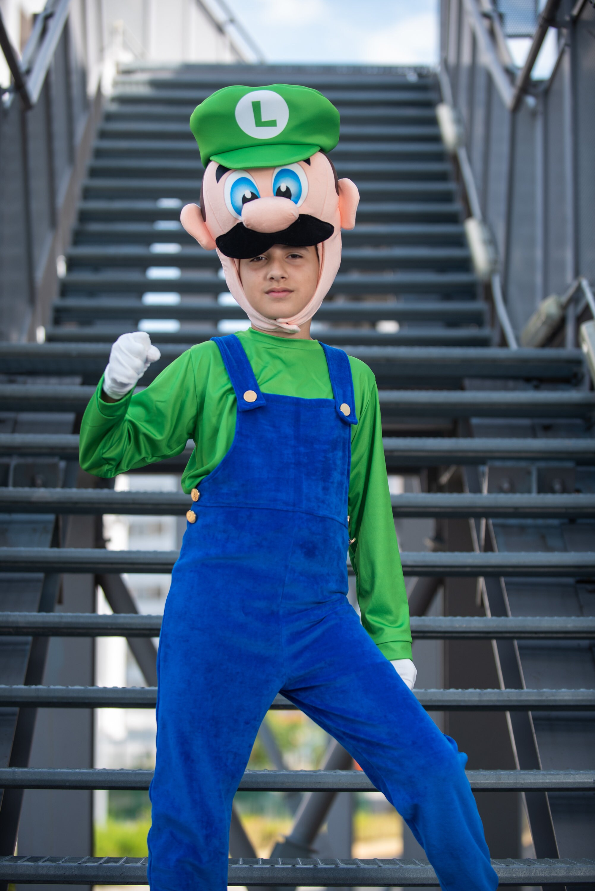 DISGUISE Costume Luigi Bambino, Super Mario Costume Luigi, Costumi