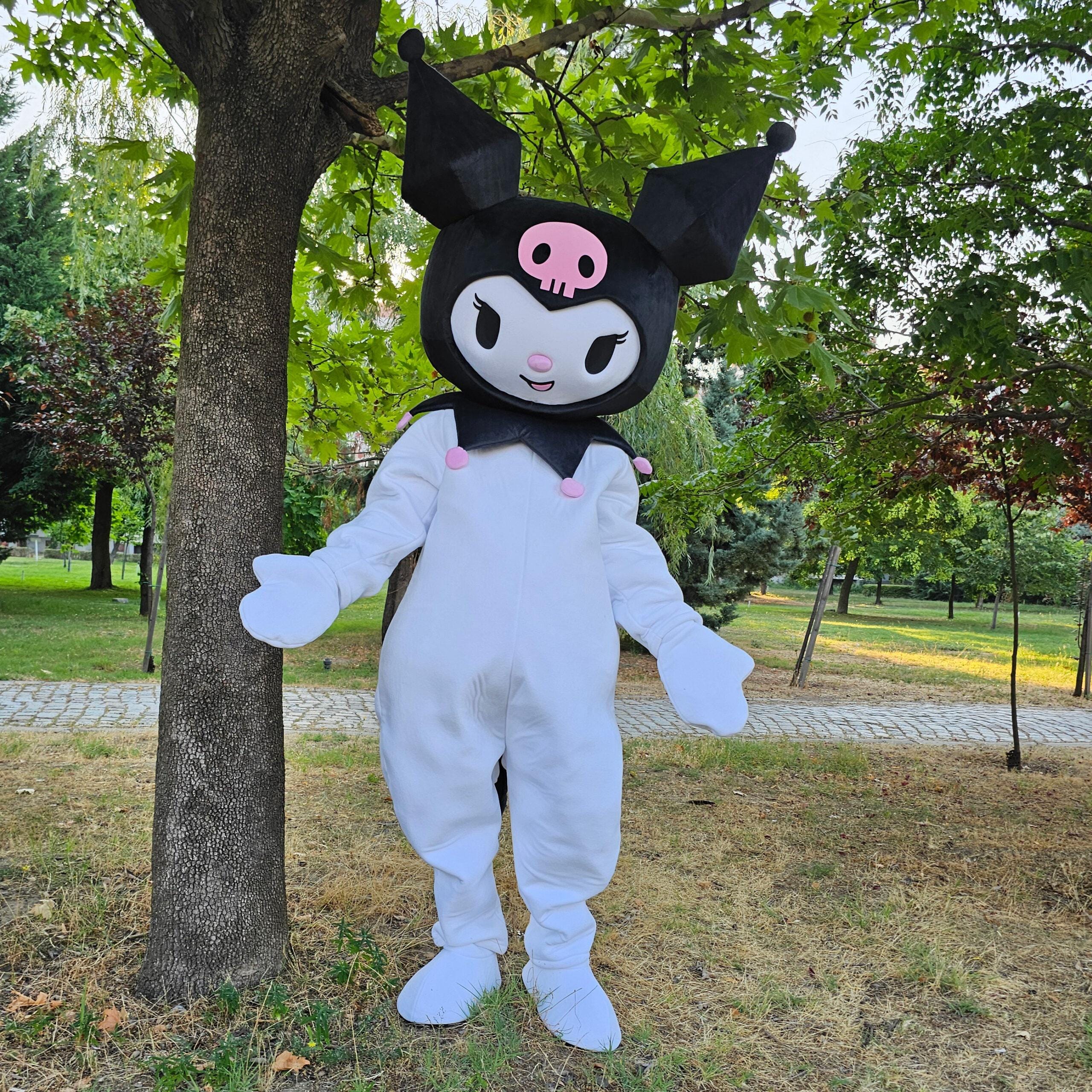 SANRIO Peluche Jouet L Kuromi 25cm Personnages Poupée Peluche