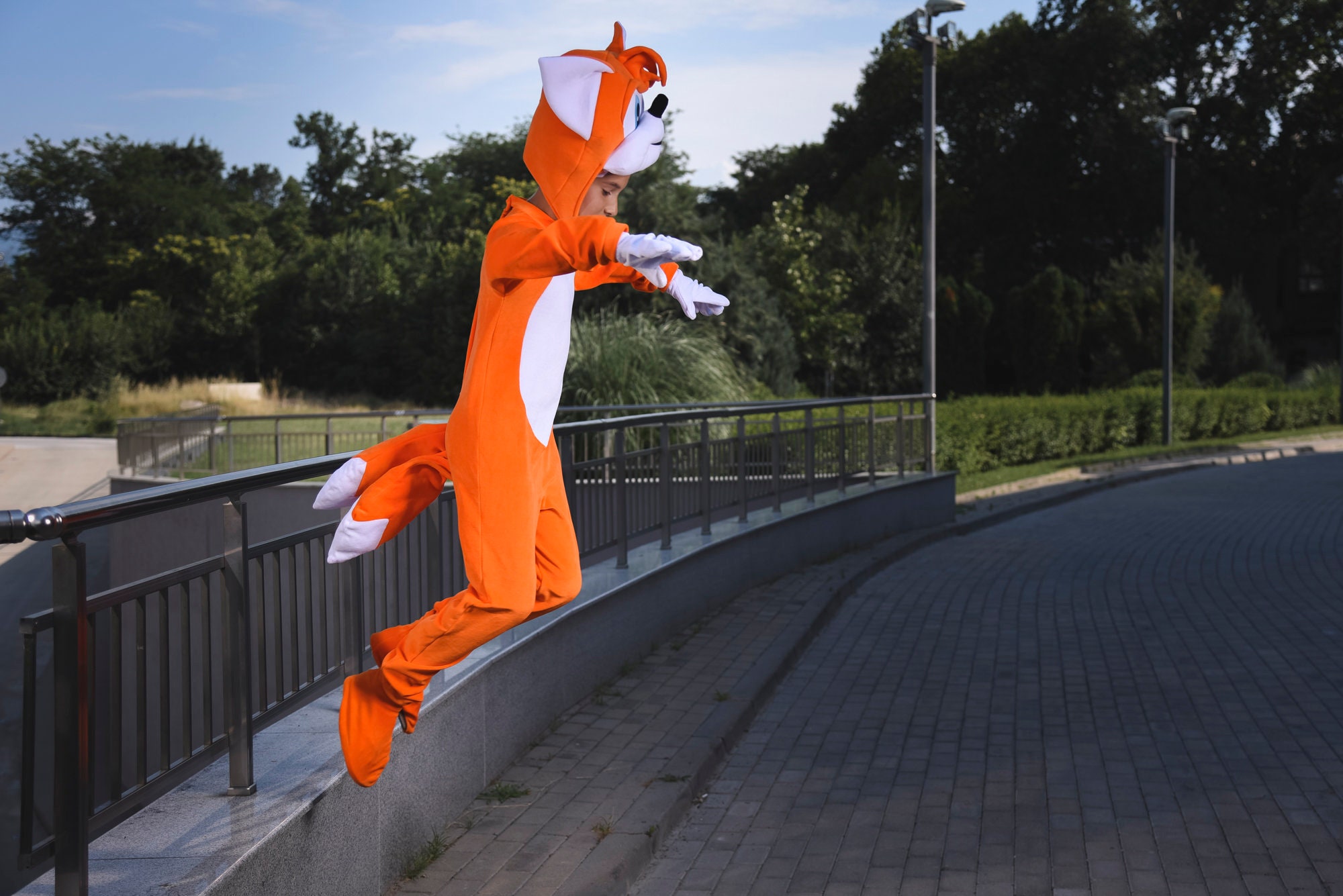 Tails Orange Sonic Costume, Costume per bambini, Costume per