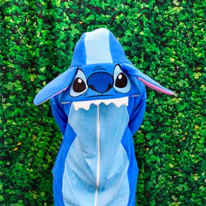 Stitch Fleece Costume: Cosy Cartoon Party Mascot