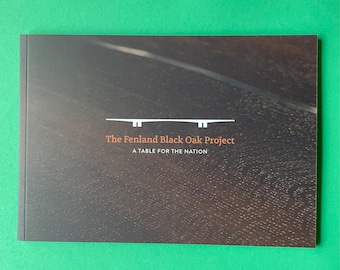 LINCOLN Souvenir Brochure (3rd edition) Fenland Black Oak Project 'A Table for the Nation' 40 page Bog Oak Black Oak Jubilee Oak Table