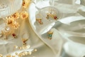 Floral Wine Charms Set of 8 Handmade by JUJU