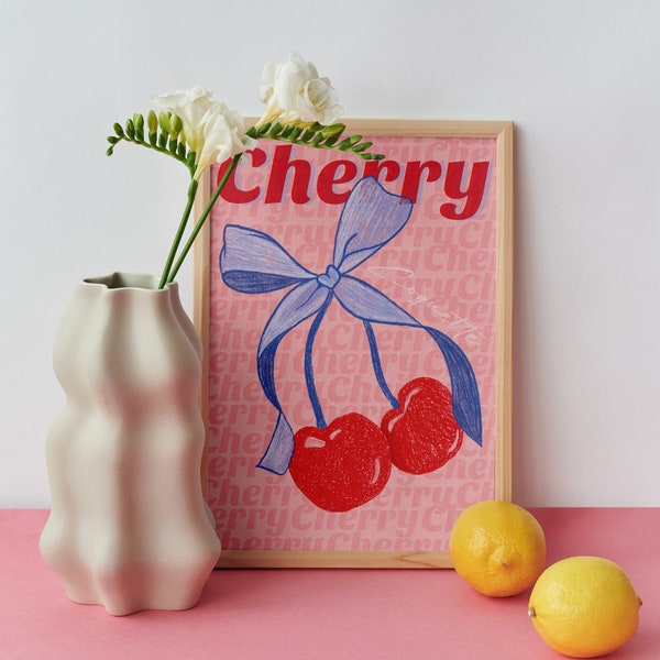 Impression digital, Affiche, Print Cherry Coquette