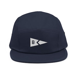 Mens navy blue performance hat