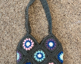 Crochet Granny Square Bag