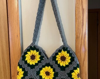 Crochet Granny Square Bag