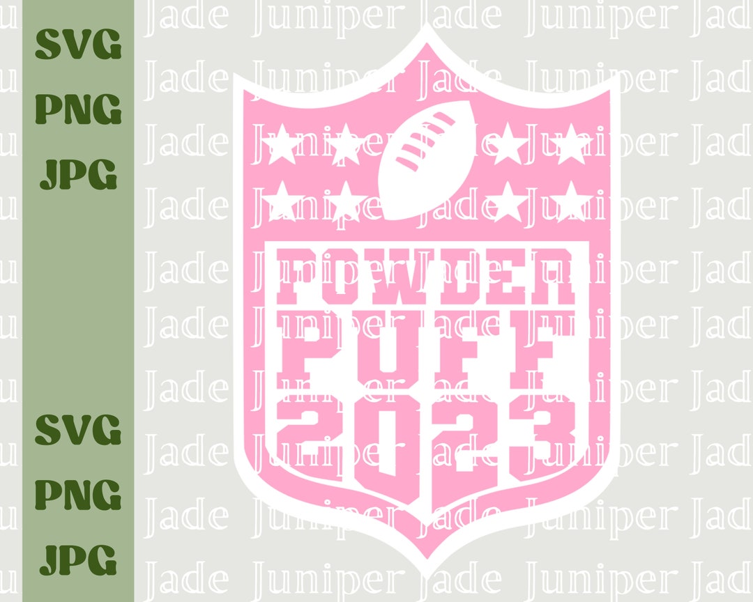 Football SVG Powder Puff Football Shirt 2023 Powder Puff Etsy