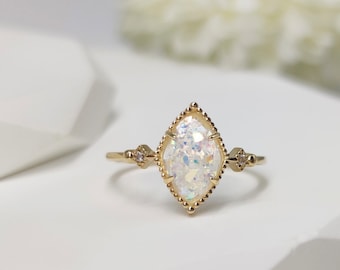Custom Vintage Diamond Shape Cremation Ring, Ashes Ring, Ashes Memorial Jewelry, Ashes Keepsake Ring