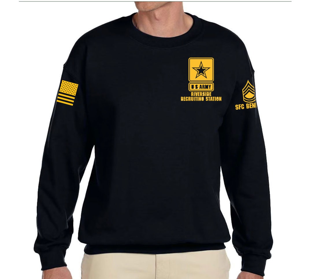 U.S. Army Recruiter Crew Neck Sweater - Etsy