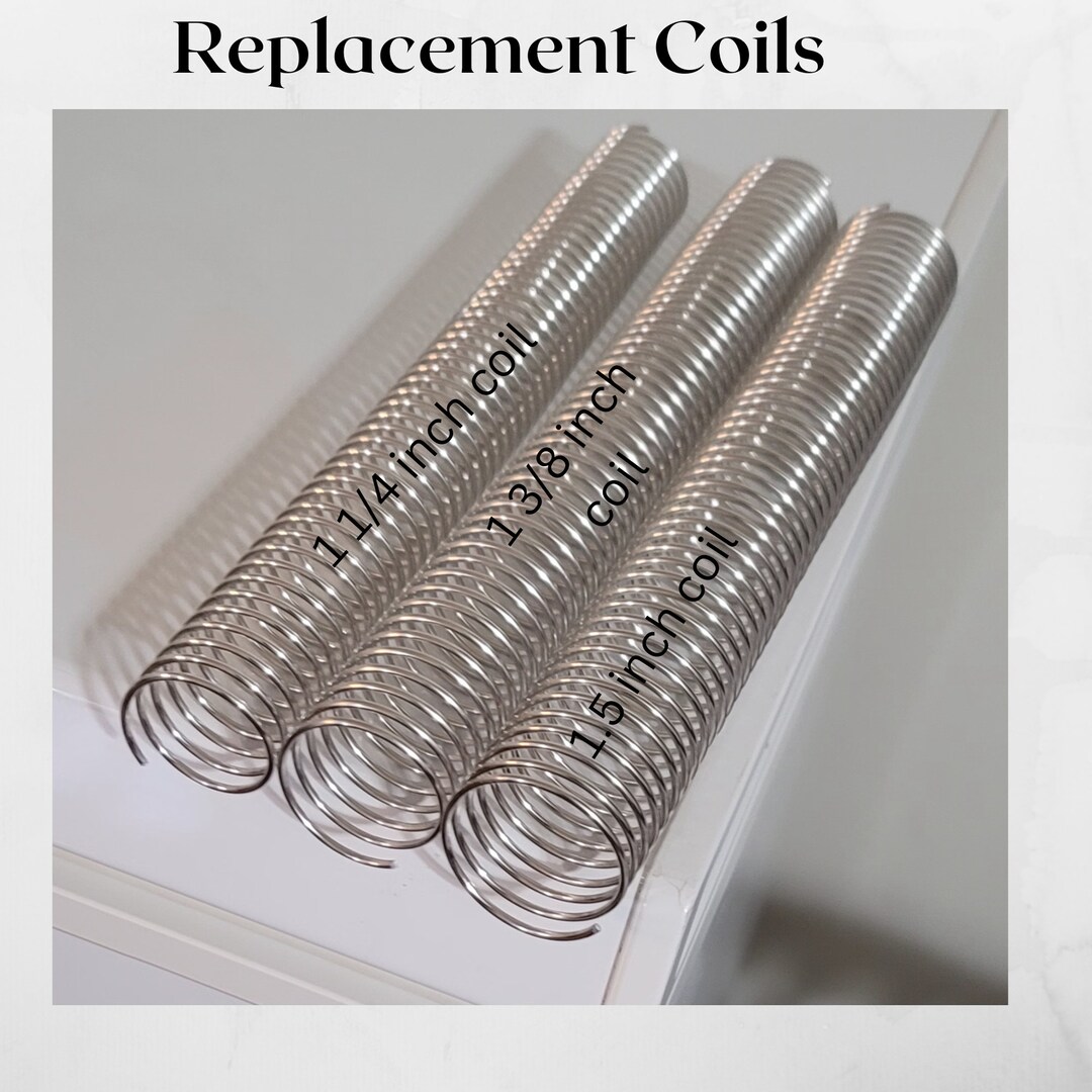 Coilsreplacement Coils Spiral Planner Coils Aluminum Etsy
