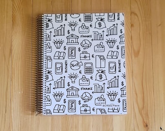 Monthly Budget Planner: Spiral Notebook with Cash Envelopes