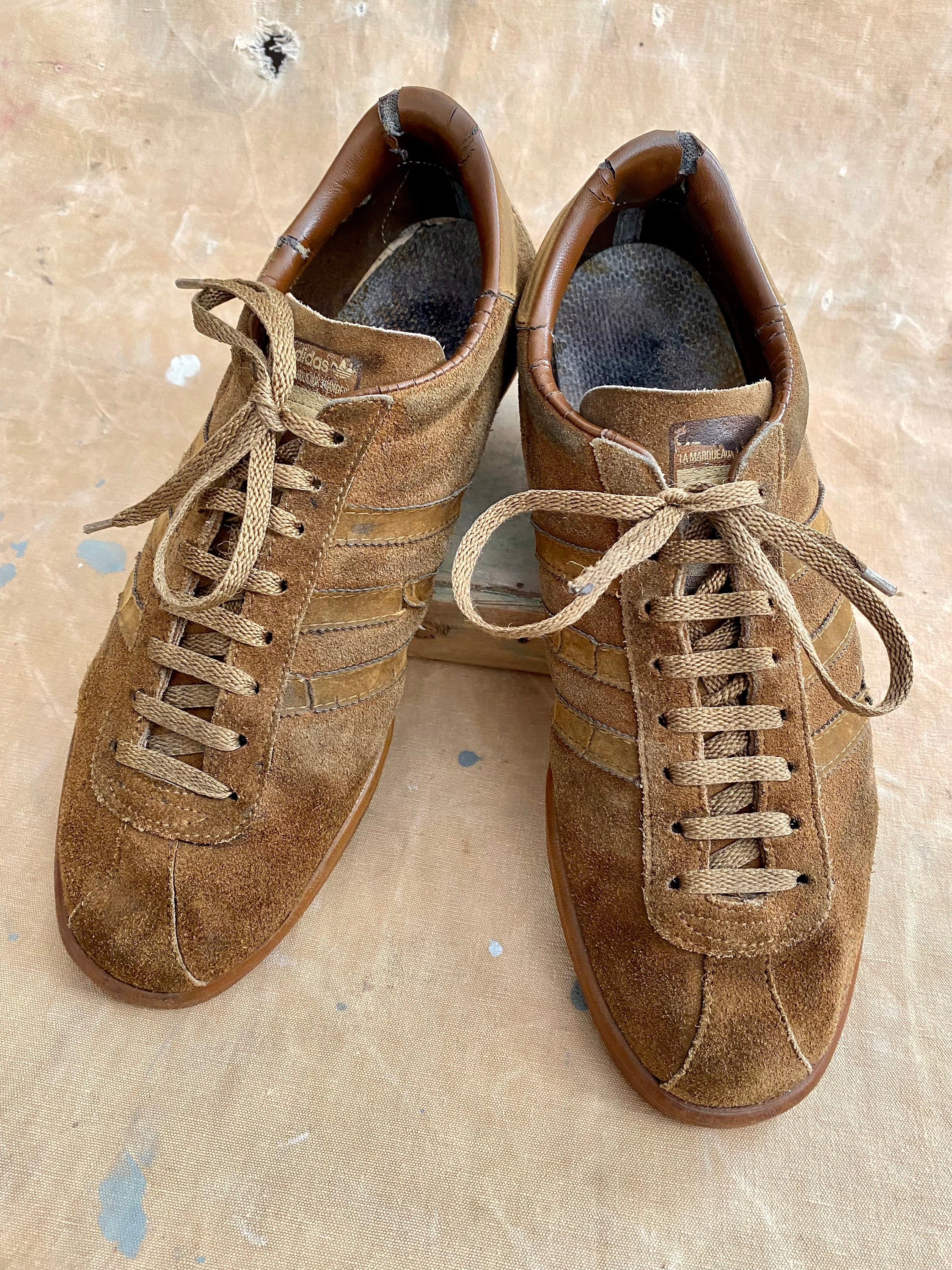 Rare Vintage 1970s Adidas Running Shoes AC 1618 ROM Canada