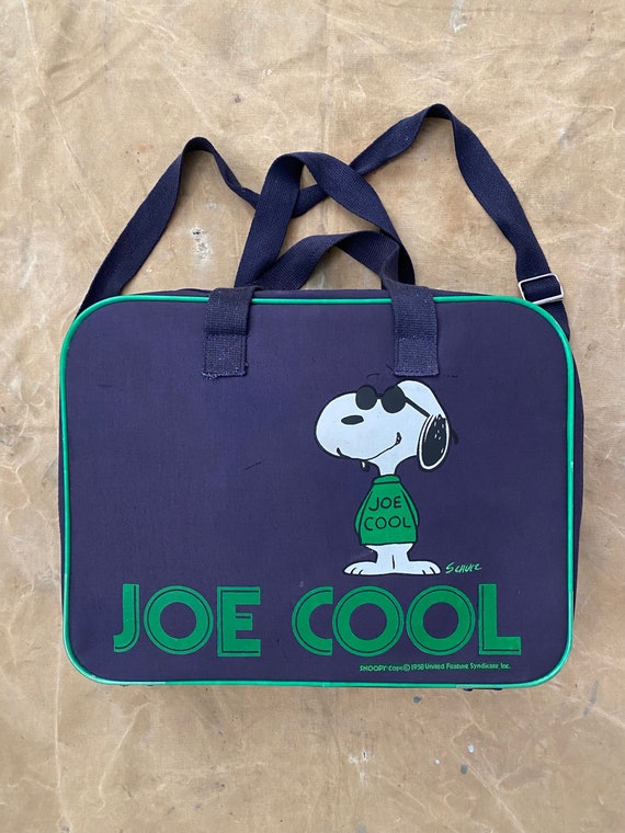 1960s Original SNOOPY Joe Cool LUGGAGE vintage 60s