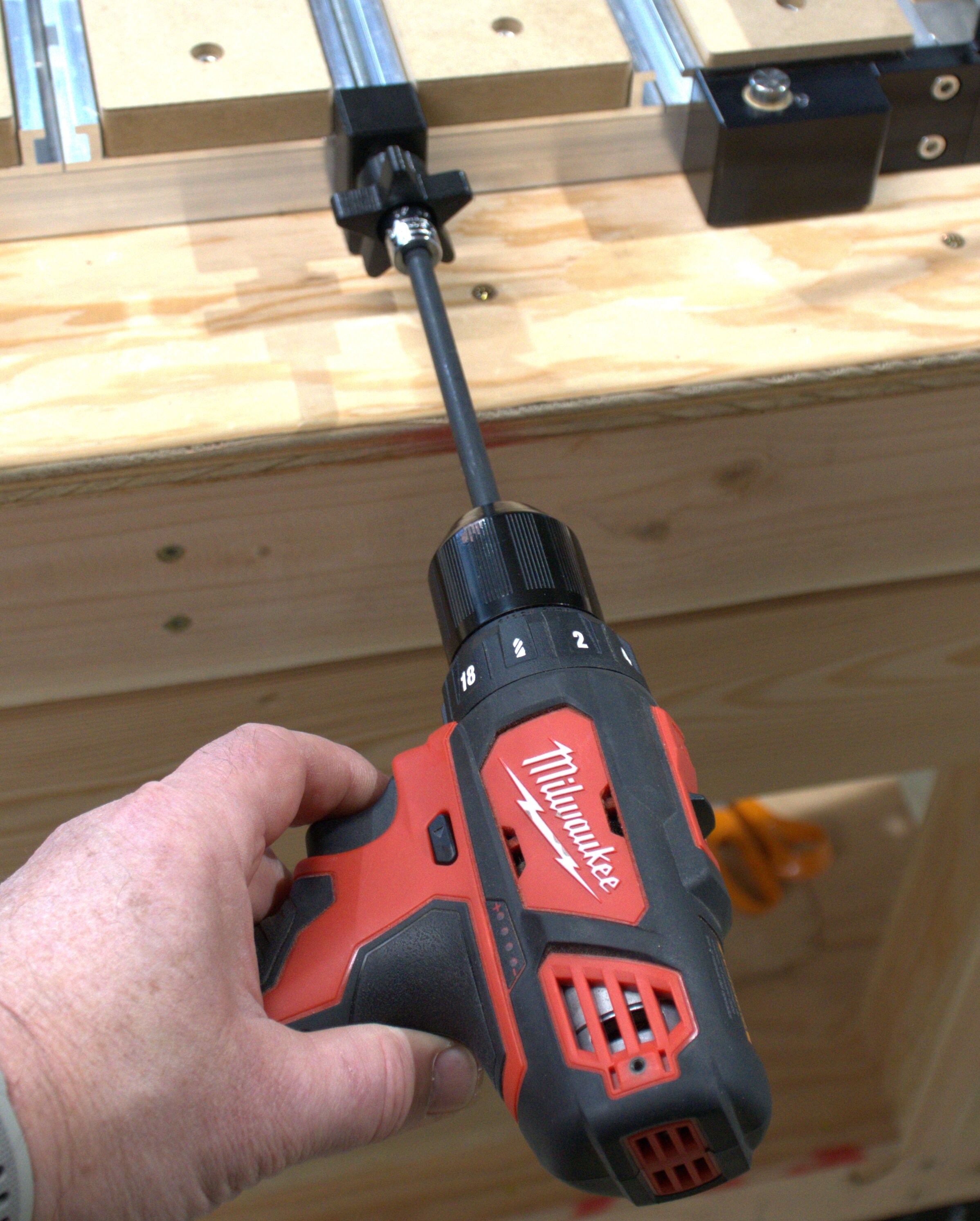 Low Profile Clamping System for Shapeoko 4/pro With Hybrid Table, Screw