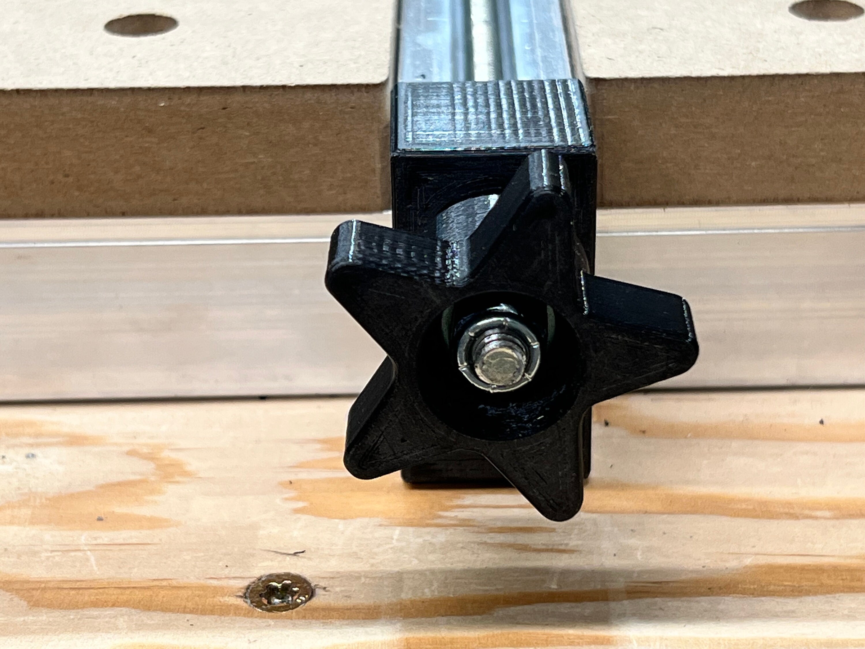 Low Profile Clamping System for Shapeoko 4/pro With Hybrid Table, Screw