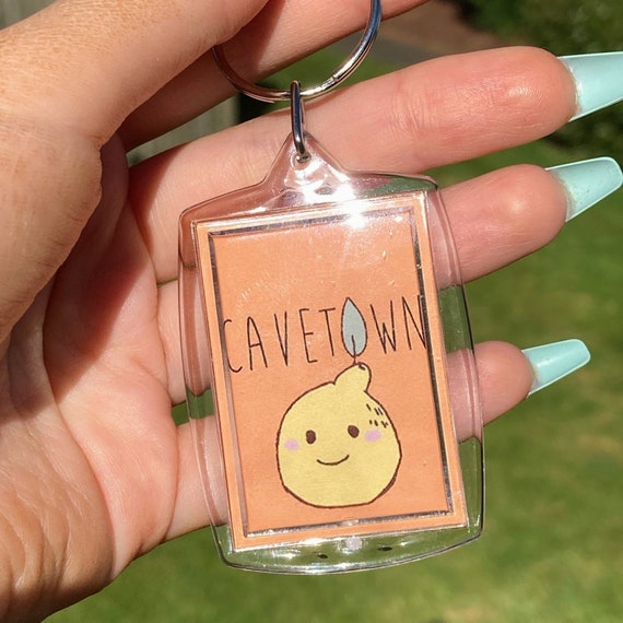 Lemon Boy Keychain Keyring Cavetown | Etsy