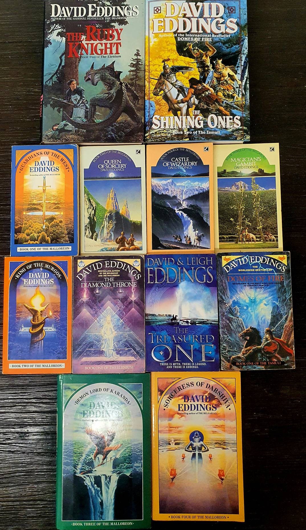 The Belgariad Series 5 Books Collection Set by David Eddings