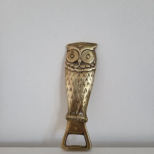 Vintage Mid Century Owl Bottle Opener