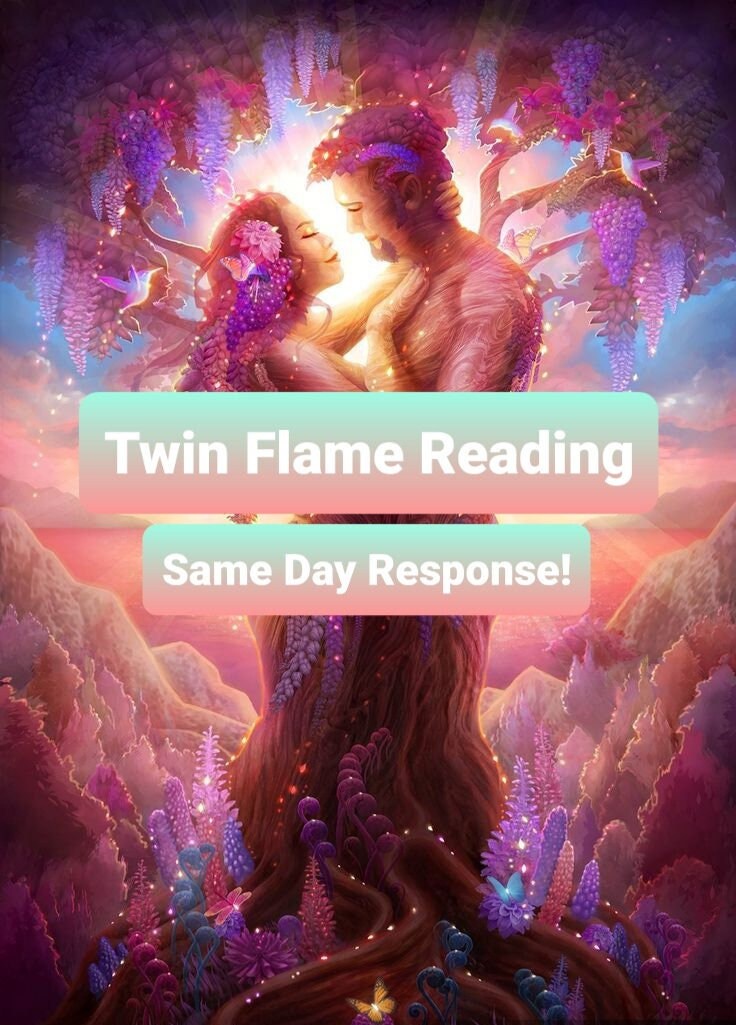 Twin Flame Reading Same Day Response Etsy