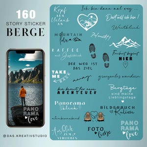 160+ Instagram Story Stickers Mountains Mountains Travel Peaks Wanderlust Explore Storysticker Holiday vacation Stickers digital png