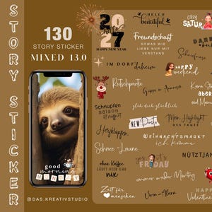 130+ Instagram Story Sticker Gemengd 13.0 Liefde familie Oud en Nieuw Winter Weekdagen Weekend behang Basis Storysticker digitaal png
