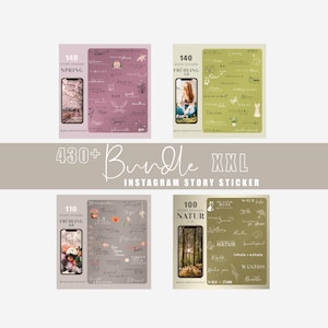 430+ Instagram Story Sticker Spring Frühling Ostern Hasen Blumen Garten Natur Love Basic Stickers png clipart deutsch