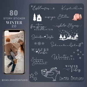 80+ Instagram Story Sticker Winter Home Basic Love Family Snow Clipart digital png
