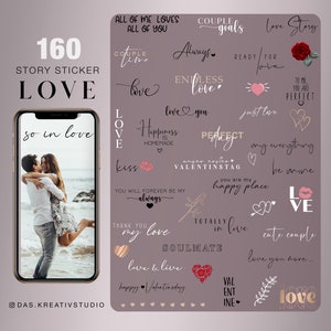 Buy Love Stickers for Scrapbooking Online In India -  India