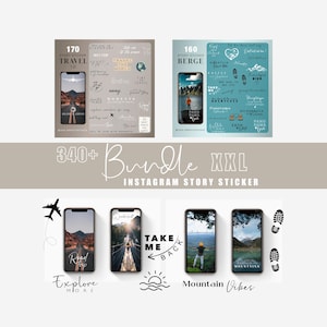 340+ Instagram Story Sticker Travel Berge Mountain Love Basic Explore vacation Storysticker Holiday vacation Family Stickers digital png