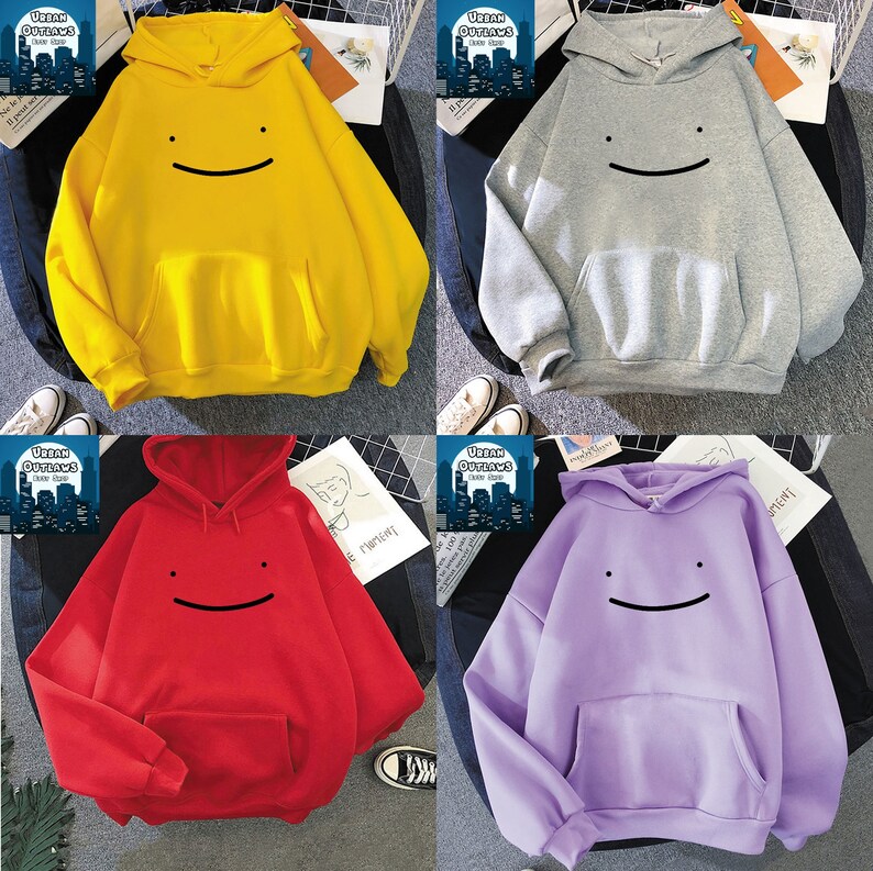 Simple Smile Dream SMP Hoodie Karl Jacobs Inspired Fan Etsy