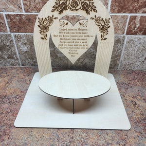 Wedding Memorial Display, Wedding Memorial Table, Remembrance Table ...