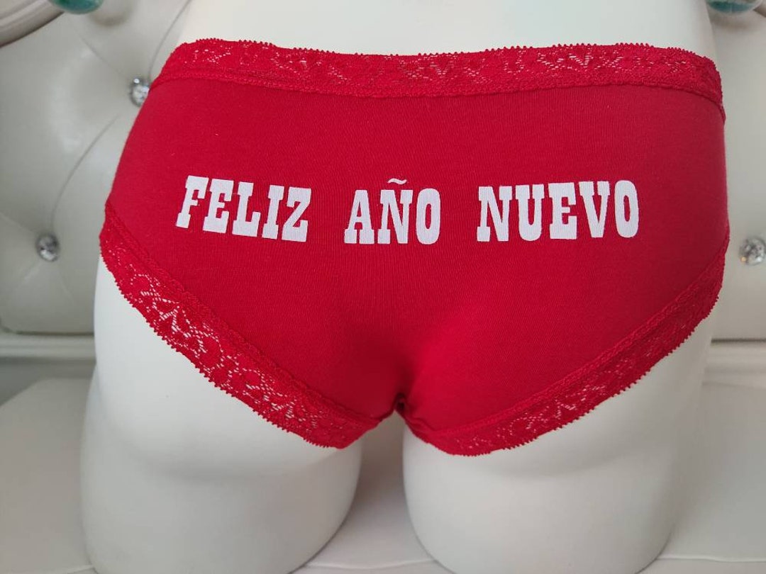 Interior Roja Ropa Interior Fin De AÃ±o Año Nuevo Ropa Interior