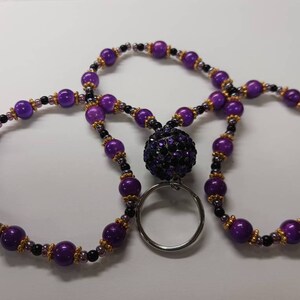 Glass Bead Lanyard