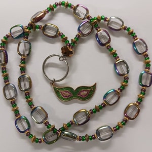 Glass Bead Lanyard