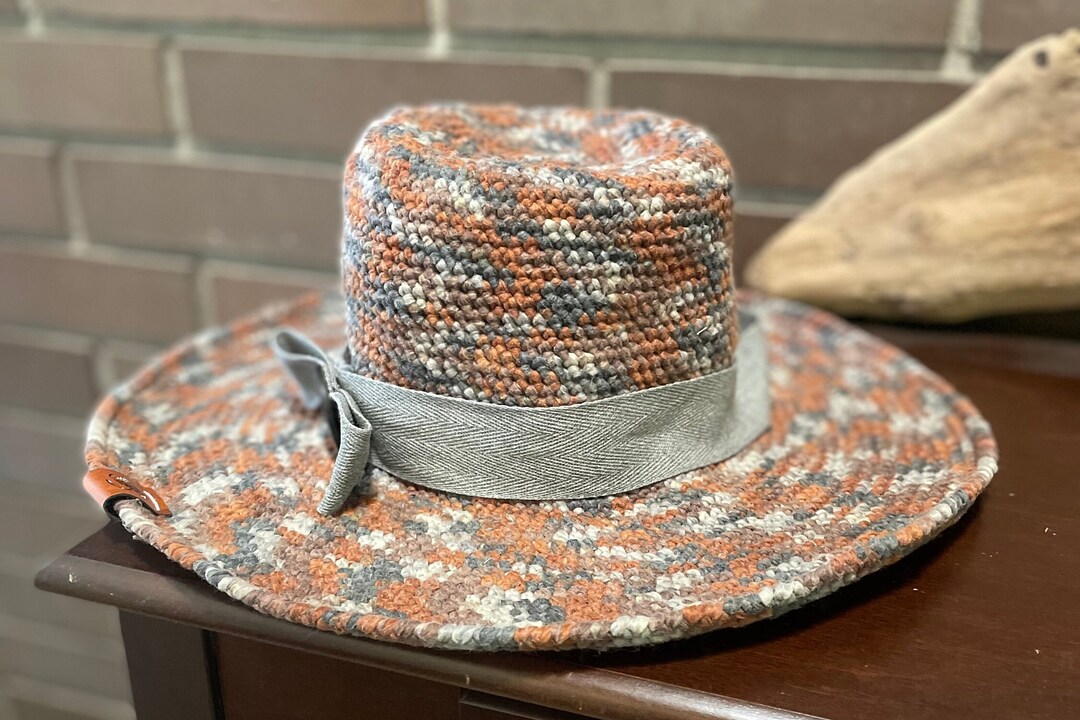 Packable Fedora Sun Hat Etsy