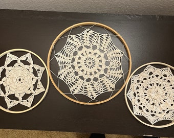 Crochet Mandala Wall Hanging