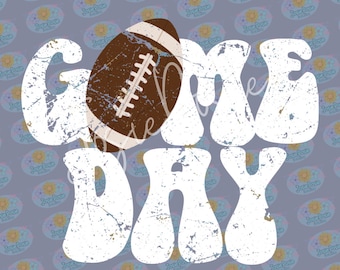 Transparent PNG Digital File Retro Game Day Football