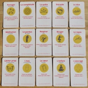 Jeu de cartes Positiver son quotidien