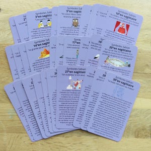 Símbolos do Oráculo de Sagitário Sabiano