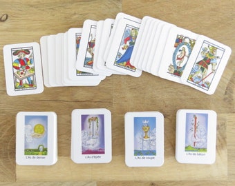 Mini-Tarot of Marseille 78 cards