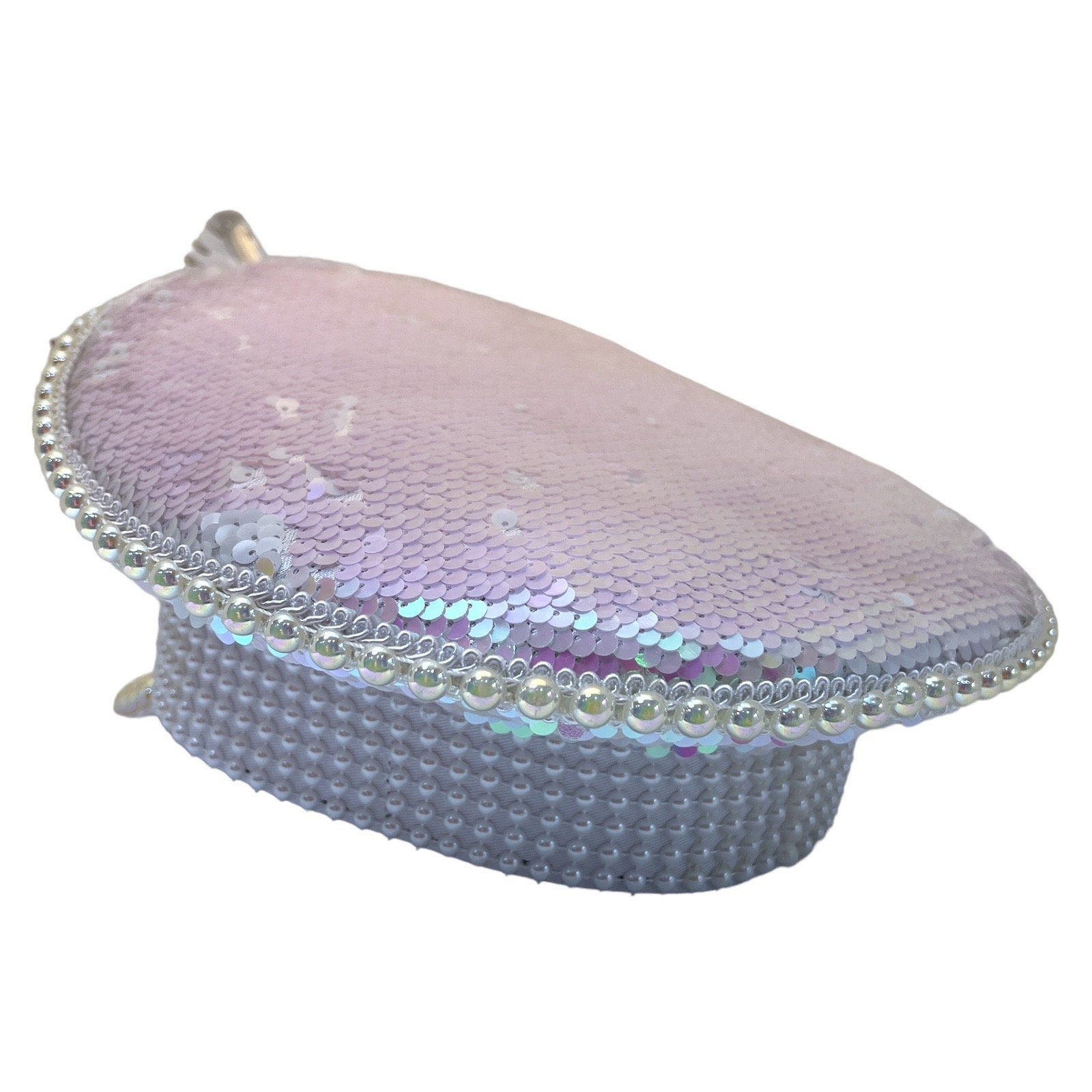 21st Birthday Captain Hat, Sequin Material, 21 Party Prop 