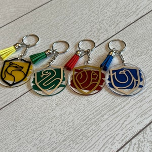 House Colors Keychain