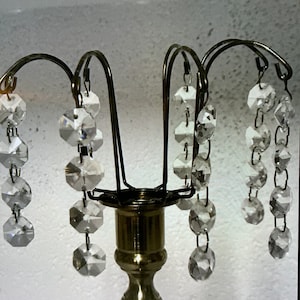 2 pcs Incredibly beautiful decorations for candlesticks