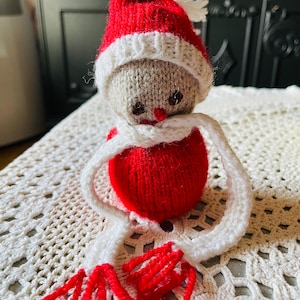 Papai Noelzinho fofo feito à mão... Feito à mão na Suécia